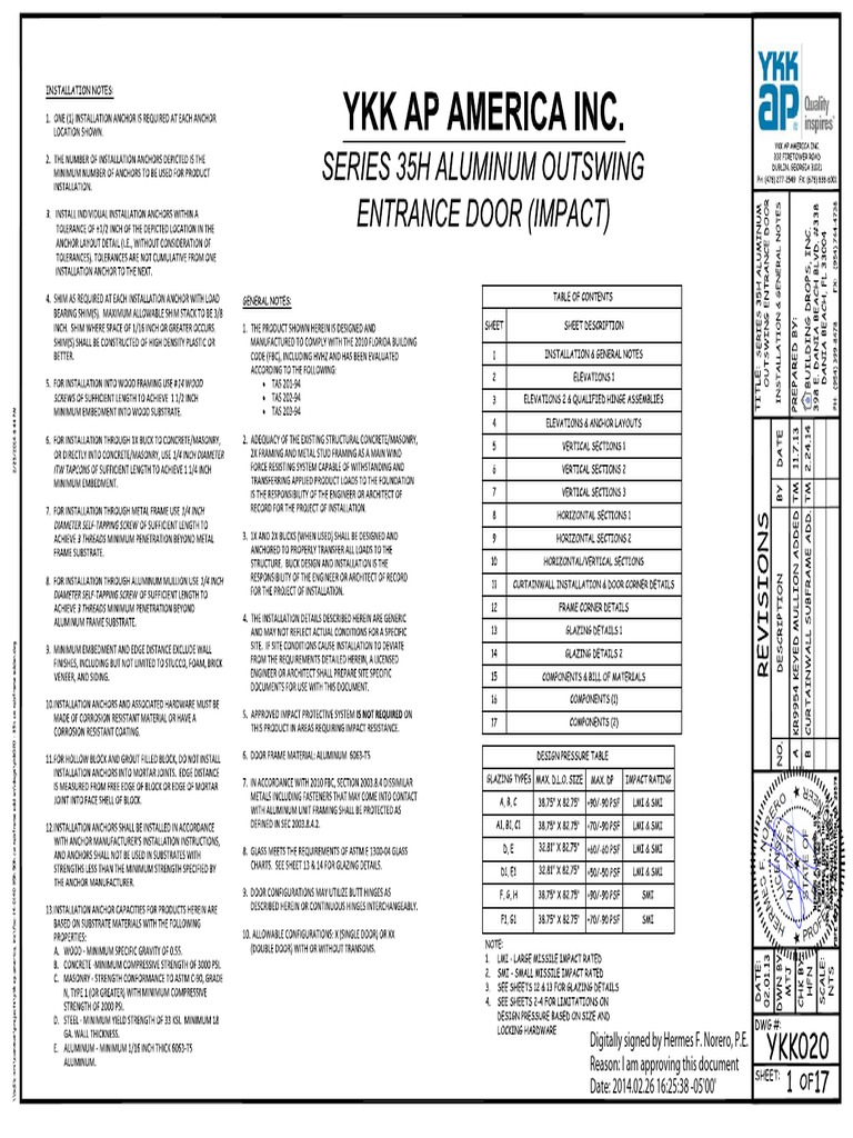 Window Product Approval PDF