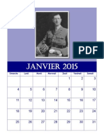 Calendar Charles de Gaulle