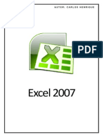 Excel 2007 Henrique