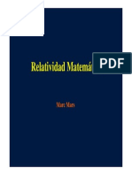 Relatividad Matematica Fisica Moderna