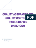 Quality Assurance and Quality Control For Darkroom