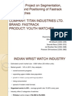 Fastrack Youth Watches STP Analysis