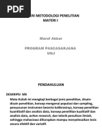 Download MATERI METODOLOGI PENELITIAN 1 by askim02 SN25243607 doc pdf