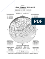 Annular Solar Eclipse of 2010 Jan 15