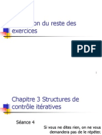 Chapitre 3 Structures de Controle Iteratives(S4)