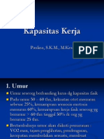 Kapasitas Kerja