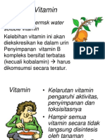 Vitamin Larut Air materi kuliah 