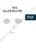 Genel Matematik 1 - Bülent Ecevit Üniversitesi Ders Notları