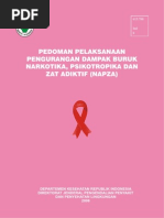 Download Pedoman pelaksanaan pengurangan dampak buruk narkotika psikotropika dan zat adiktif NAPZApdf by Puskesmasmedandenai SN252444081 doc pdf
