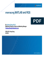 Interfacing MATLAB and ROS PDF