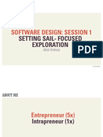 Software Design Class (Session 1)