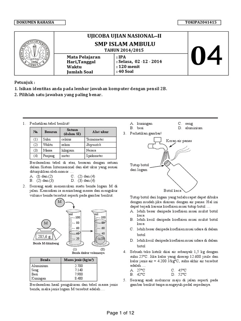 Soal bahasa inggris smp kelas 9 image