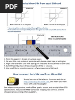 Cut A Microsim