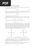 Singular Value Decomposition Geometry