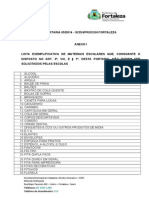 Lista Exemplificativa de Materiais Escolares Proibidos 0