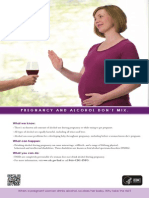 Fasd Poster Pregnancy and Alcohol Don T Mix