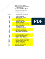 Direcciones de Grupo 2010