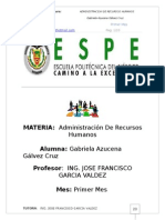 administracion de recursos humanos