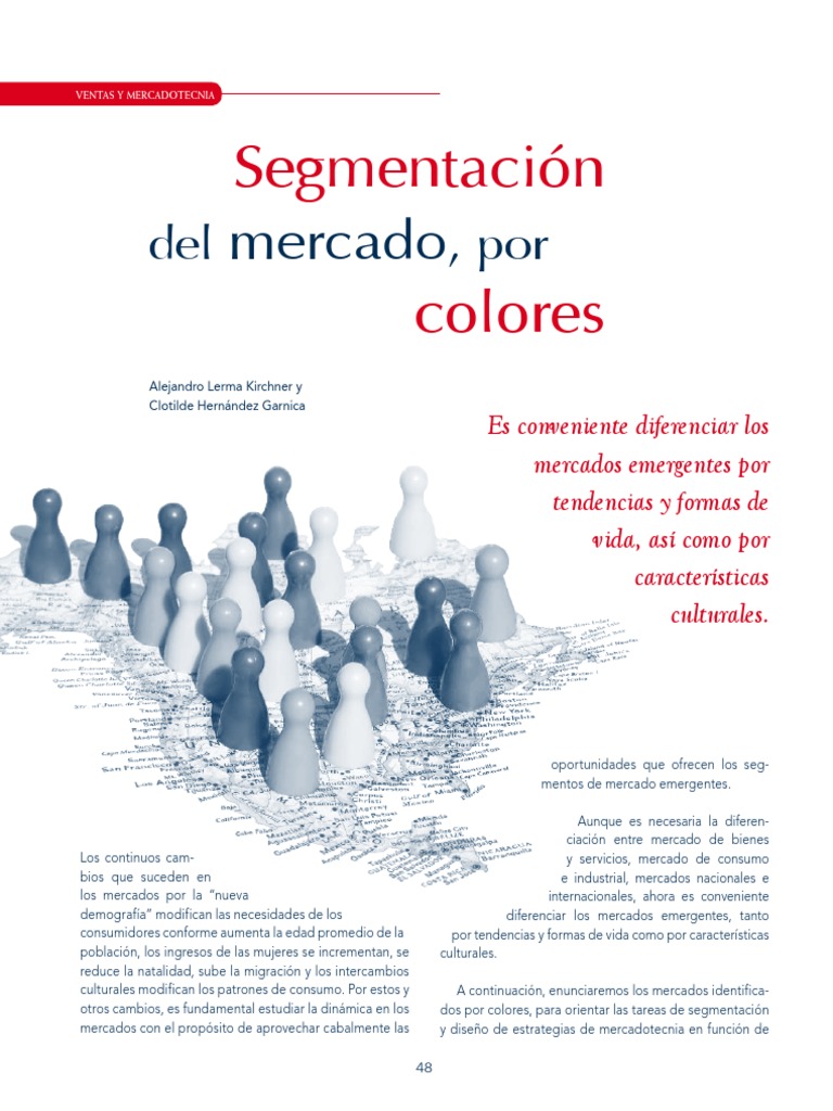 Segmentación de Mercados por Colores | PDF | Consumo (economía ...