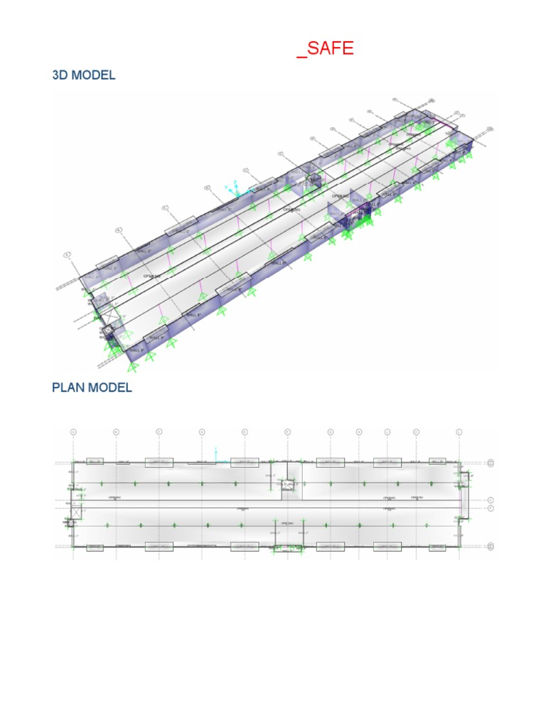 Safe 3D Model Load Analysis Guide | PDF