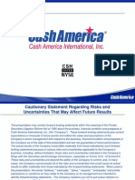 Cash America Presentation