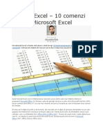 Tutorial Excel Foarte Util