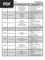 FYE 105 - College Success Strategies 2014 Fall Schedule: Friday Class Sections