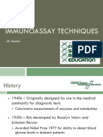 Immunoassay Techniques Student Copy - 2 PDF
