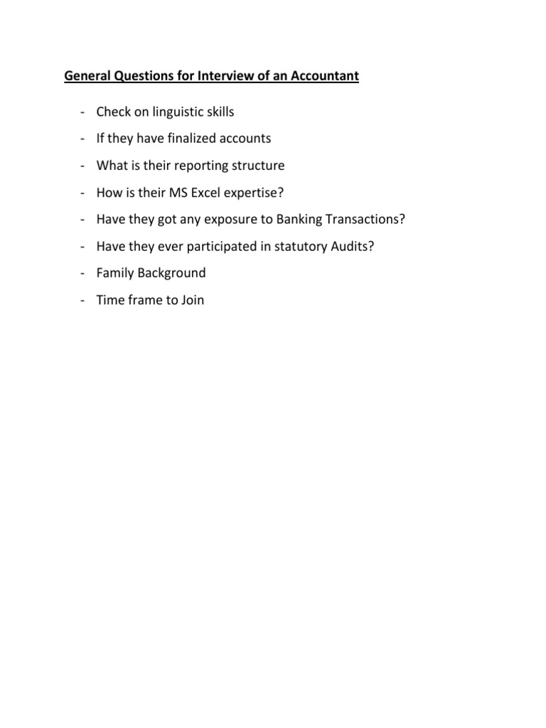 General Questions | PDF