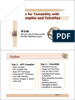 Design For Testability With DFT Compiler and TetraMax