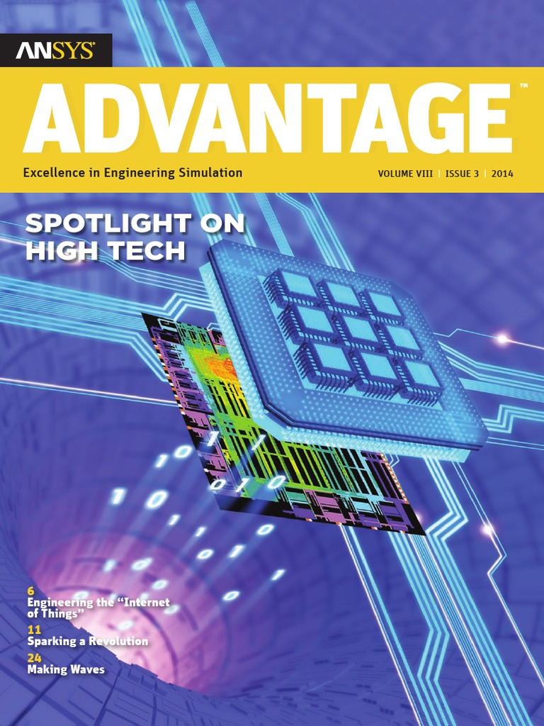 ANSYS Advantage High Tech AA V8 I3 | PDF | Internet Of Things | Simulation