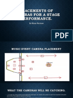 Stage Placements of Cameras 2