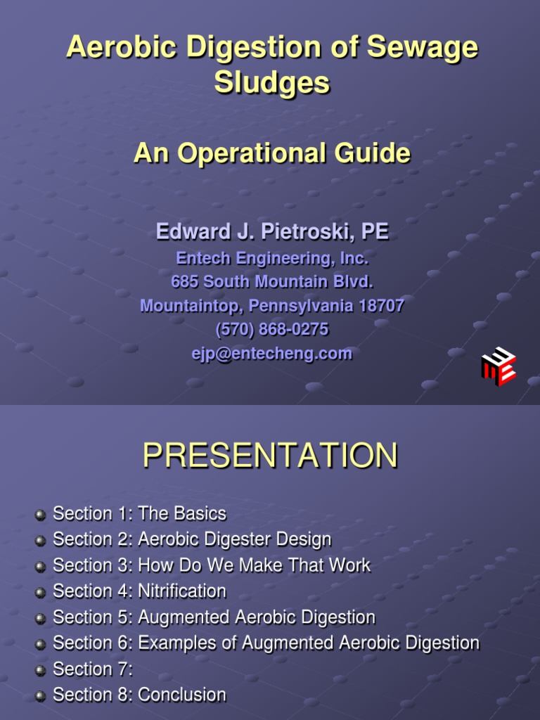 Aerobic_Digestion.pdf Sewage Treatment Anaerobic Digestion