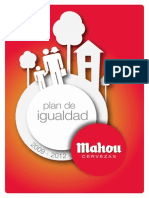 Plan de Igualdad 2009-2012 Cervezas Mahou