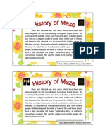 Maze Brochure