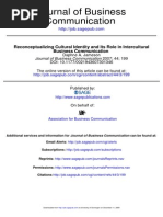 Download Jameson-Reconceptualizing Cultural Identity and Its Role in Intercultural Business Communication by Hugh Fox III  SN252498357 doc pdf