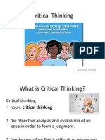 Critical Thinking 1