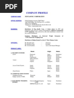 Download Pentasonic Corporation Company Profile by penta_info7084 SN25250130 doc pdf