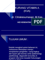 Kurang Vitamin a (Kva)