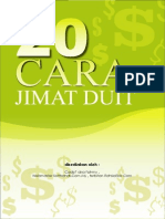 20 Cara Jimat Duit PDF