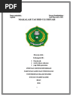 Download MAKALAH TAUHID ULUHIYAH by Anggun SN252509922 doc pdf