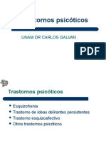 Trastornos Mentales Psicosis Tema Clase UNAM 2015