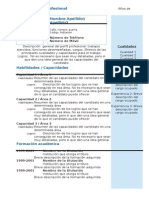 Curriculum Vitae Modelo4c Azul