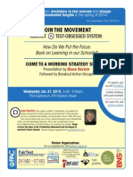 PS3 FLIER Jan 21 2015 Forum With Diane Ravitch