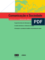 Comunicação e Sociedade - Volume Especial