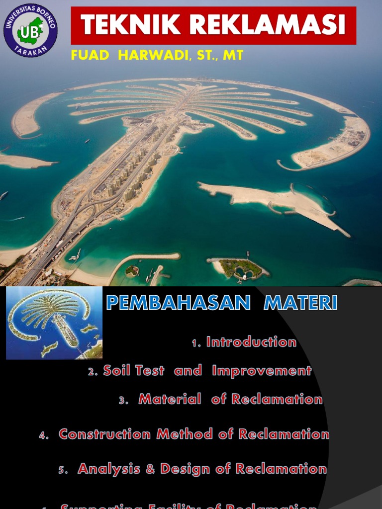 Teknik Reklamasi dan Perbaikan Tanah | PDF