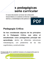 Bases pedagógicas del diseño curricular EGB