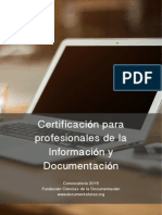 Brochure Certificacion