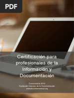 Brochure Certificacion