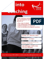 Step Into Coaching_Rainham School for Girls_150215_Flyer
